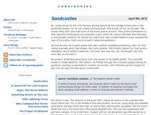 Tablet Screenshot of codersnotes.com